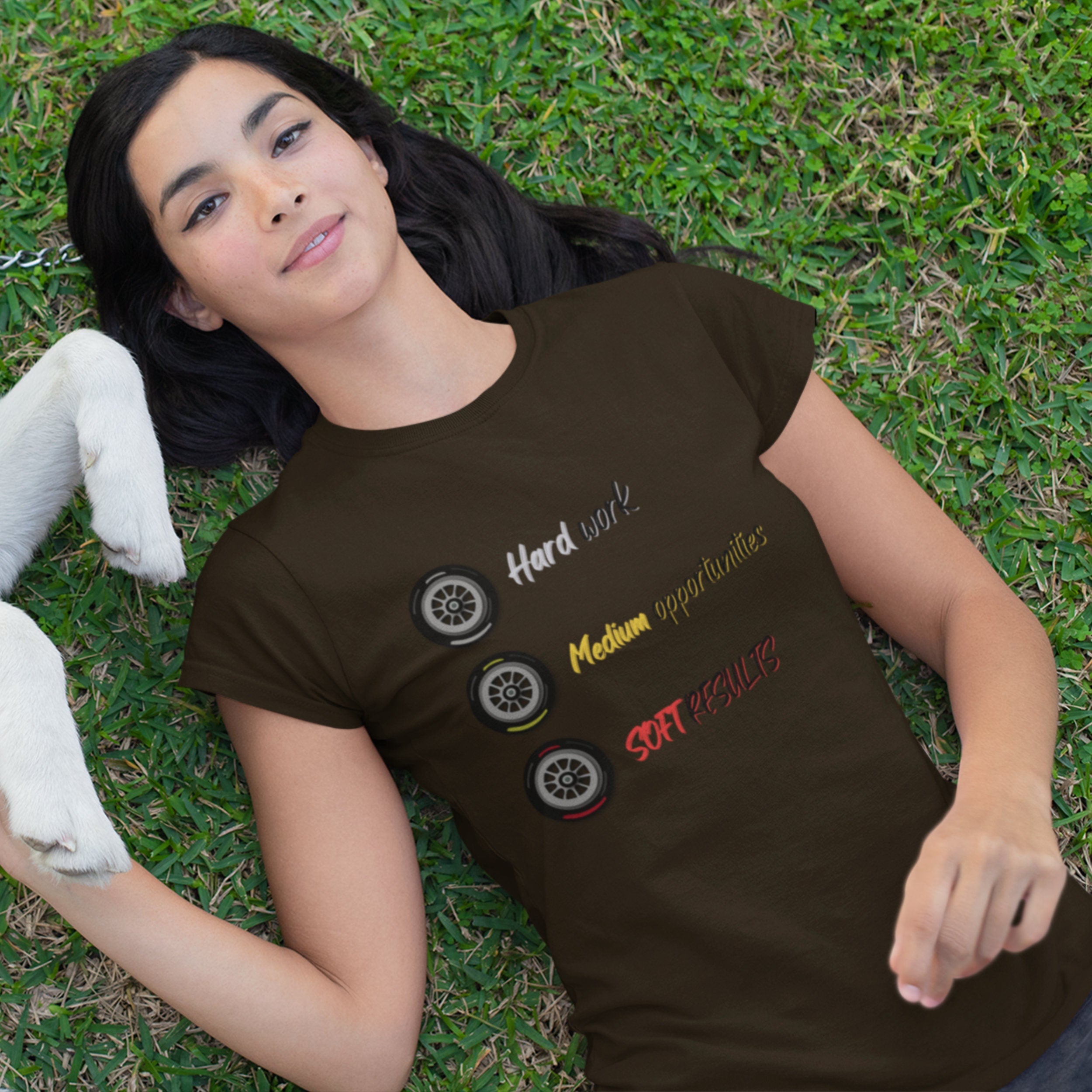 F1 Tyre Racing T-Shirt: Formula One Motorsport Tee