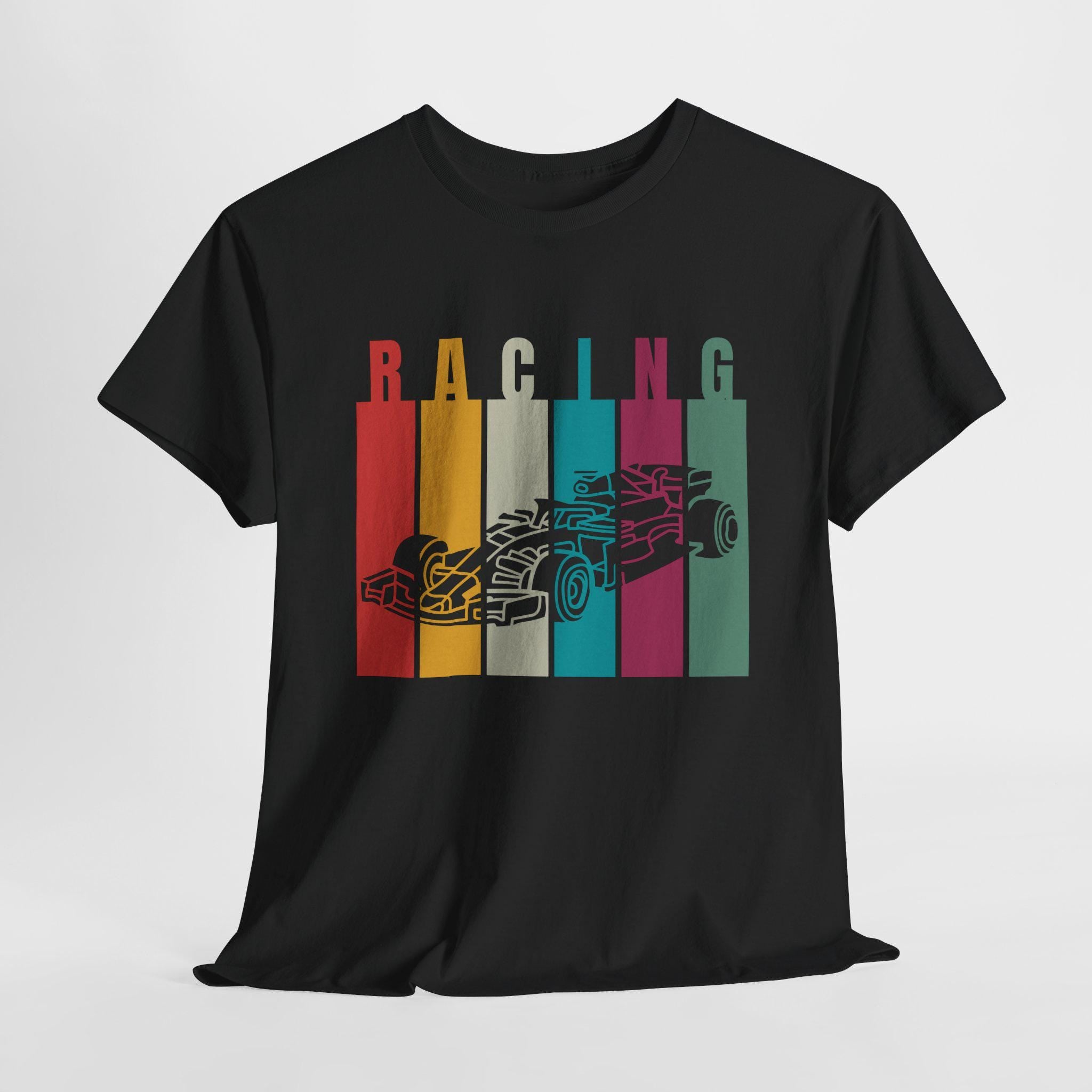 Formula Racing Car T-Shirt: Retro Motorsport Tee