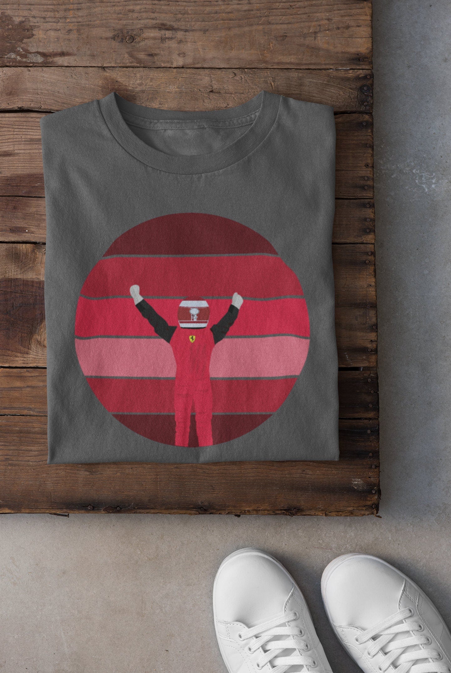 Red Driver Victory Racing Shirt: Formula Fan Gift