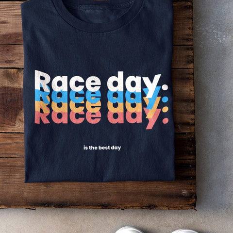 Race Day Graphic Tee: Colourful Motorsport Formula Shirt