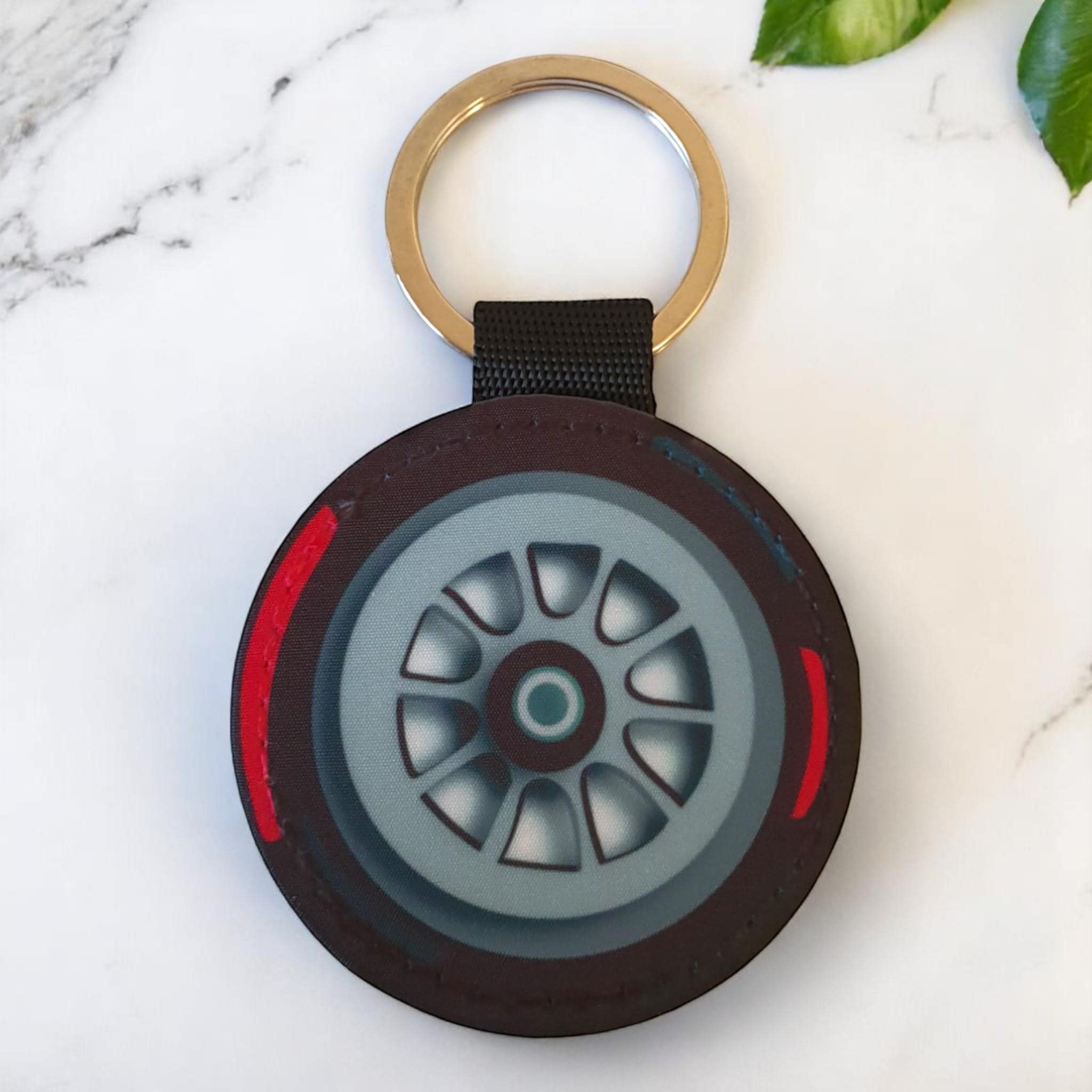 Tyre Keychain: Racing Car Lover Gift