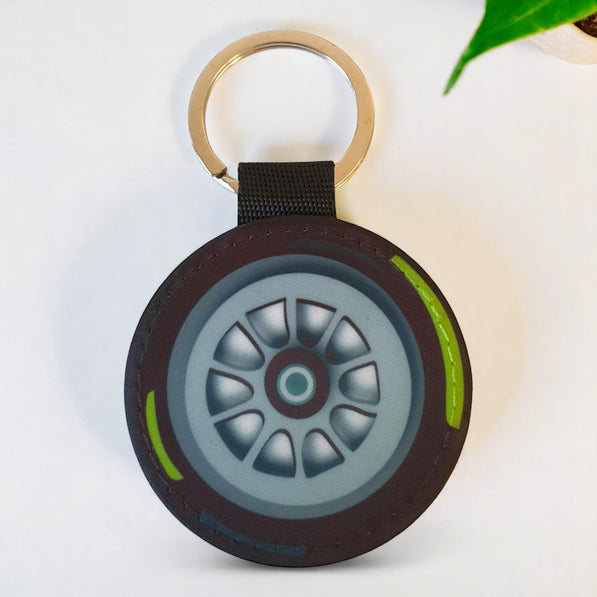 Tyre Keychain: Racing Car Lover Gift