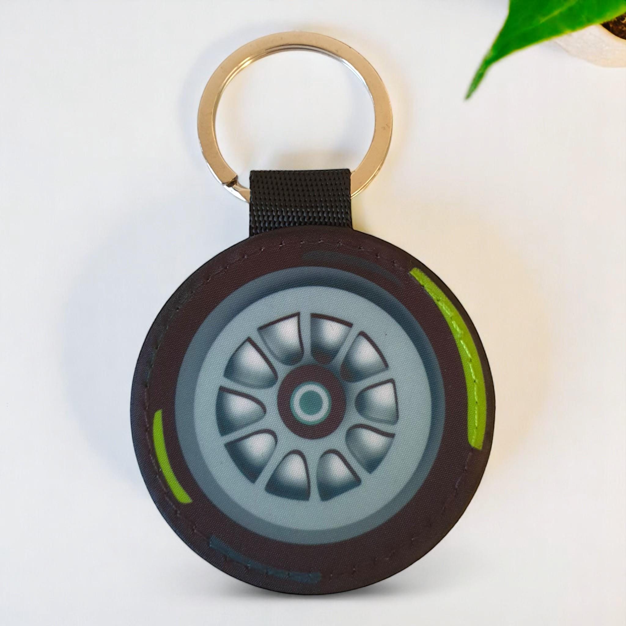 Tyre Keychain: Racing Car Lover Gift