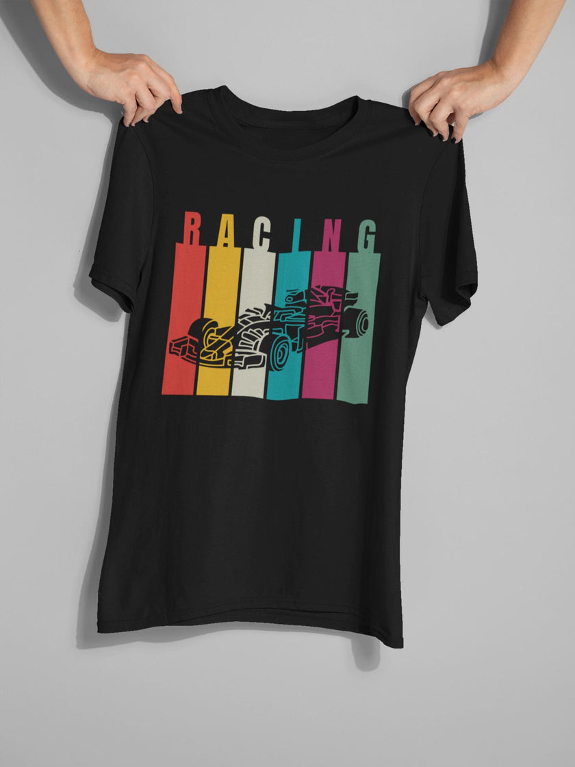 Formula Racing Car T-Shirt: Retro Motorsport Tee