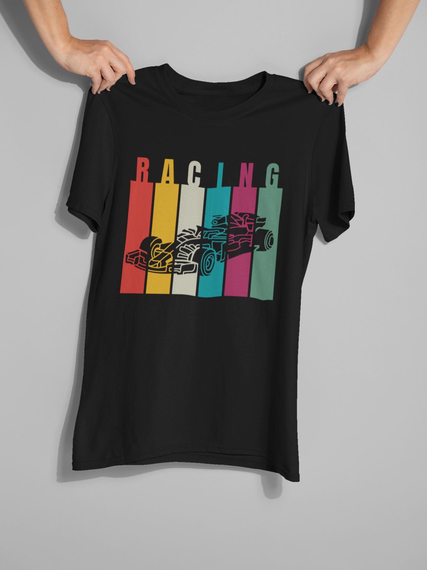 Formula Racing Car T-Shirt: Retro Motorsport Tee
