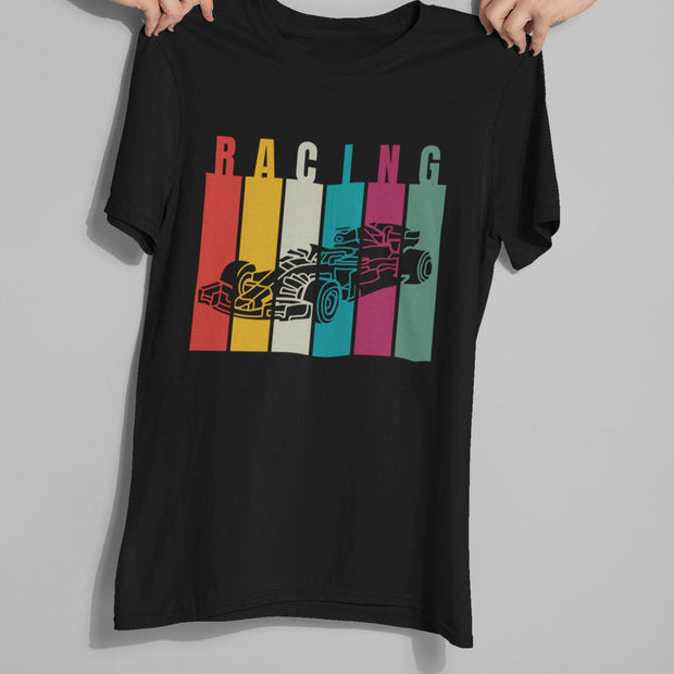 Formula Racing Car T-Shirt: Retro Motorsport Tee