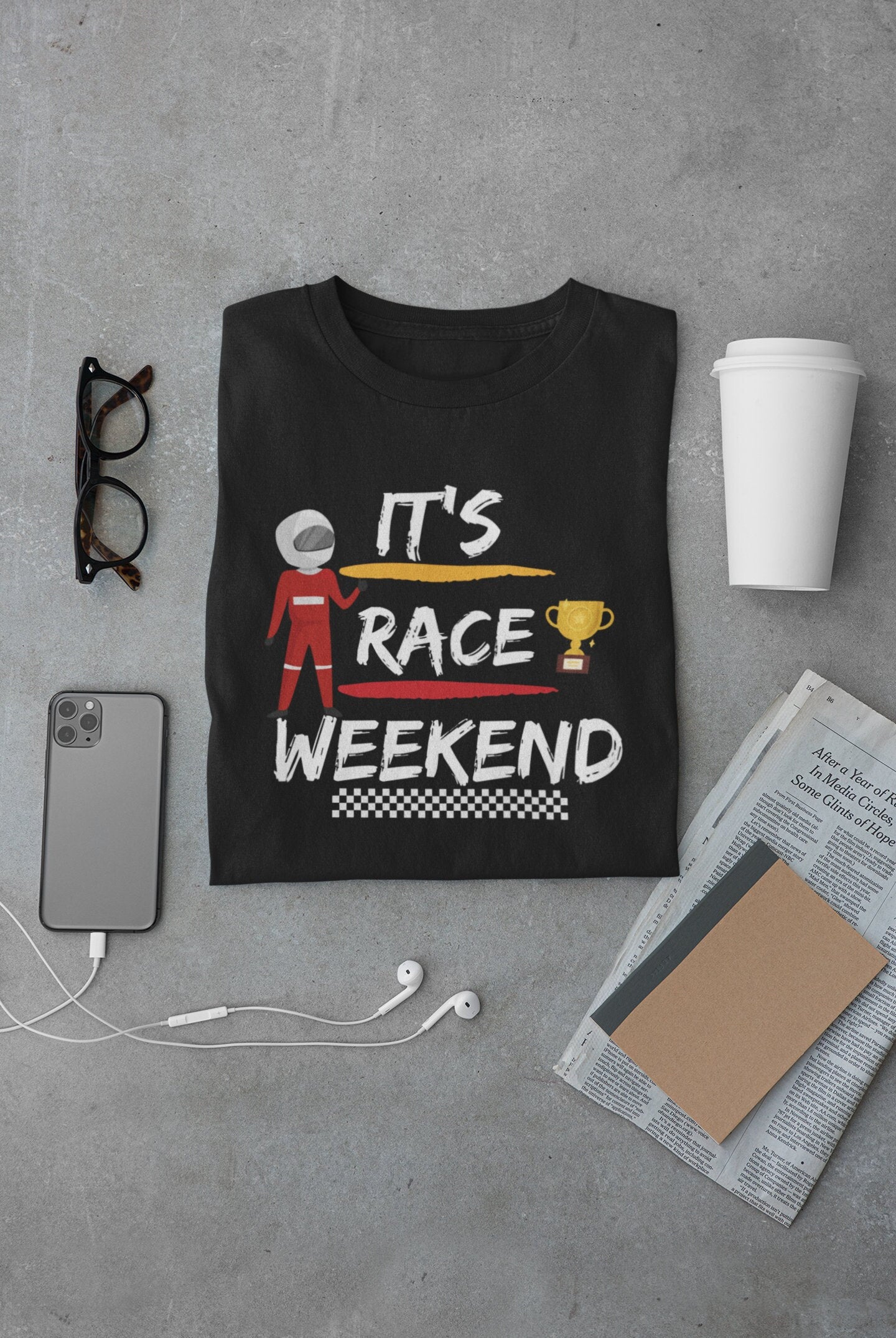 Formula Race Weekend Shirt: Motorsports Fan Tee