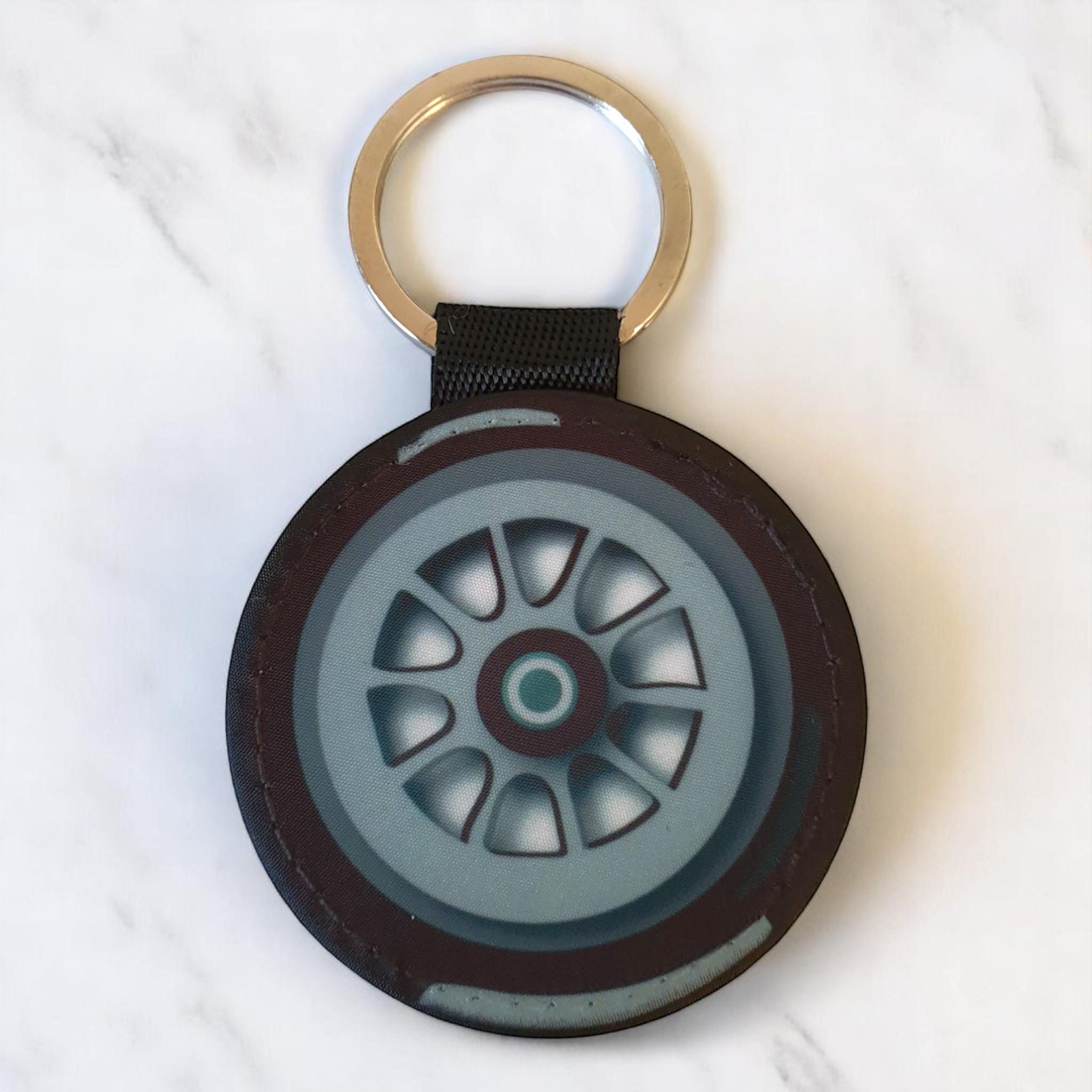 Tyre Keychain: Racing Car Lover Gift