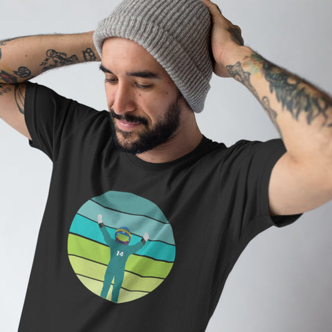 Fernando Retro Motorsport Driver Celebration Tee – F1 Inspired Shirt
