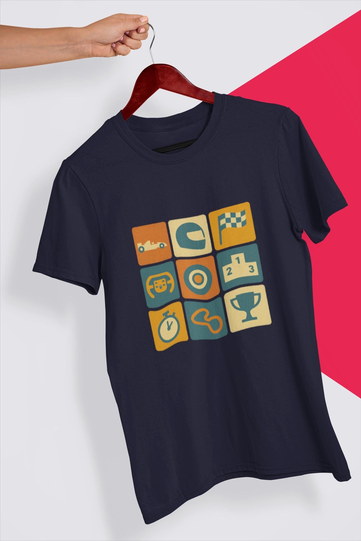 Retro Formula  Racing Icons T-Shirt: Vintage Motorsport Tee