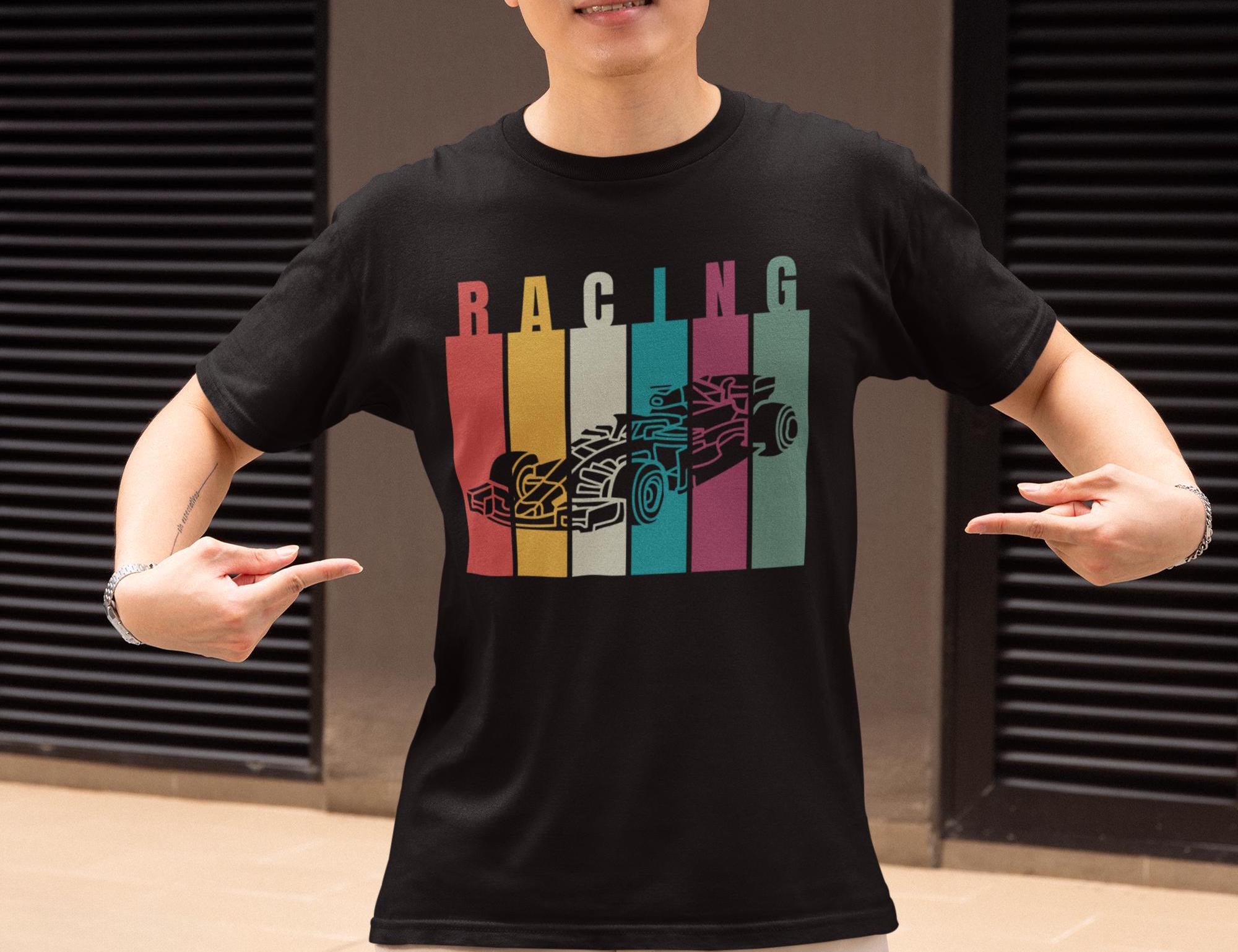 Formula Racing Car T-Shirt: Retro Motorsport Tee