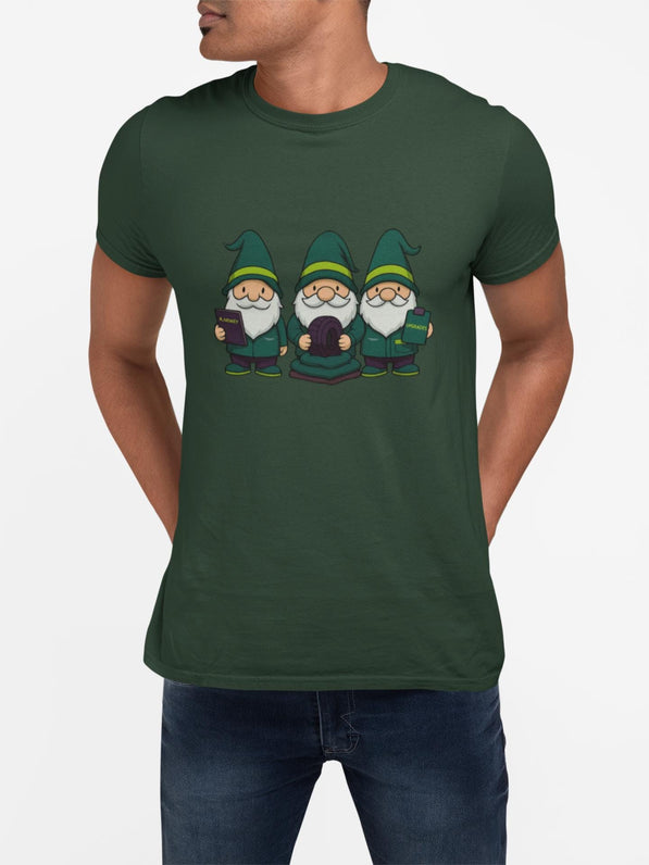 Racing Gnomes Sweatshirt:Green and Yellow Funny Formula Fan Apparel