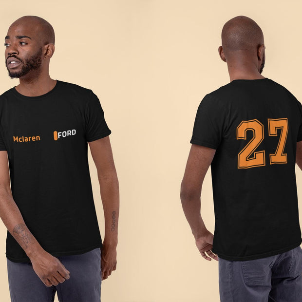 Personalized F1 Team T-Shirt: Custom Name & Number, Racing Gift