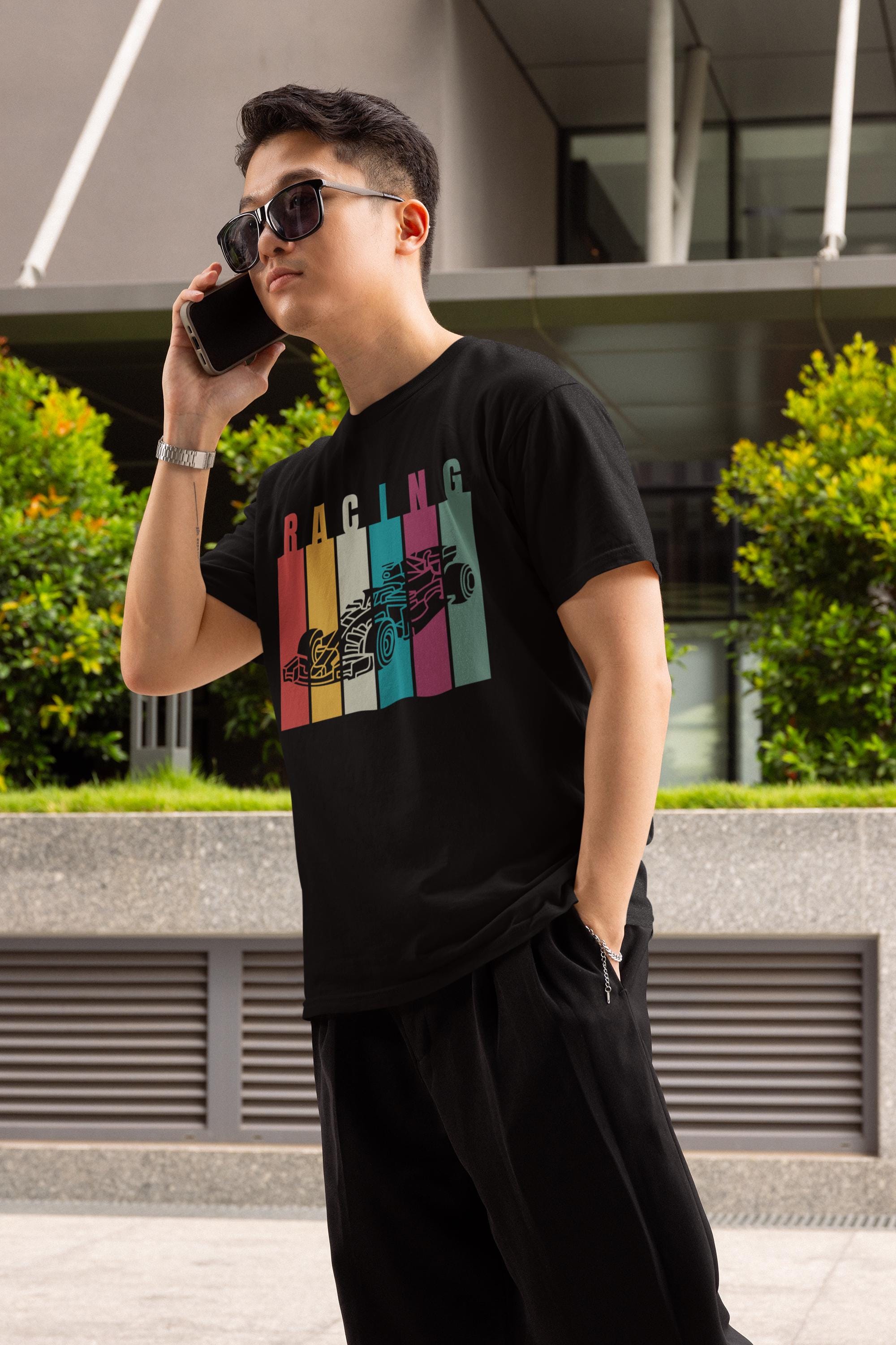 Formula Racing Car T-Shirt: Retro Motorsport Tee