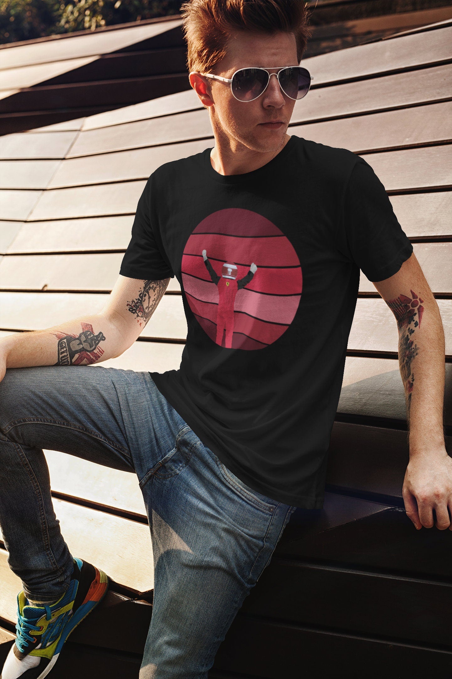 Red Driver Victory Racing Shirt: Formula Fan Gift