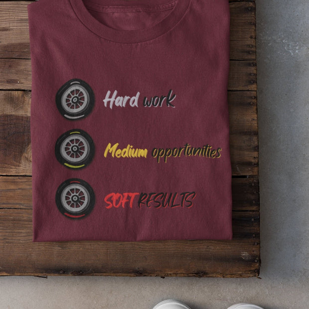 F1 Tyre Racing T-Shirt: Formula One Motorsport Tee