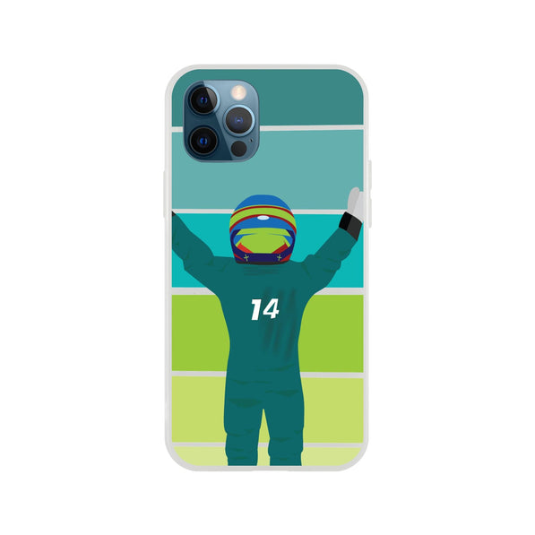 Green and Blue  Racing Victory Phone Case