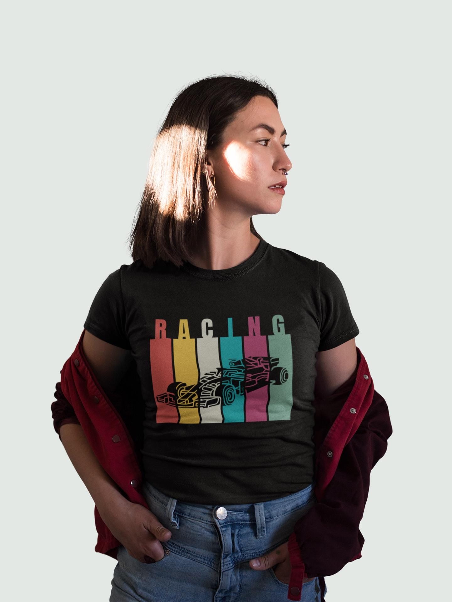 Formula Racing Car T-Shirt: Retro Motorsport Tee