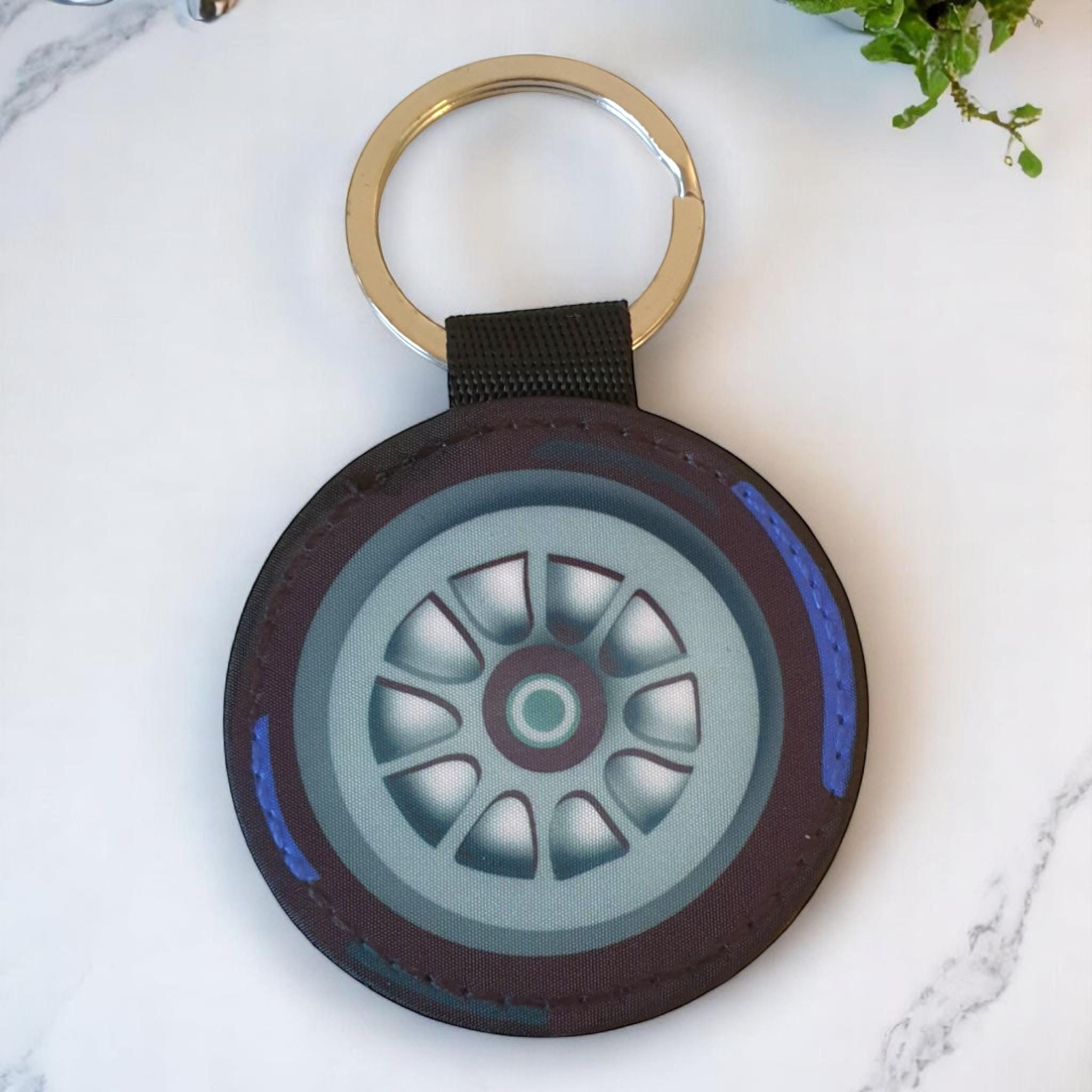Tyre Keychain: Racing Car Lover Gift