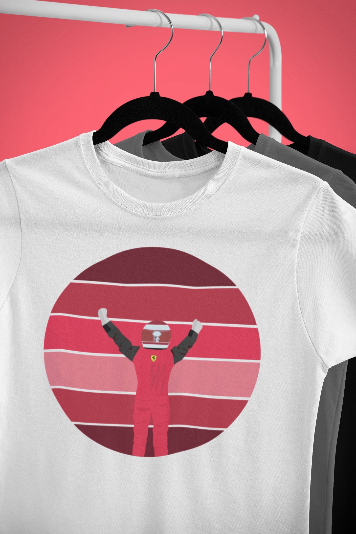 Red Driver Victory Racing Shirt: Formula Fan Gift