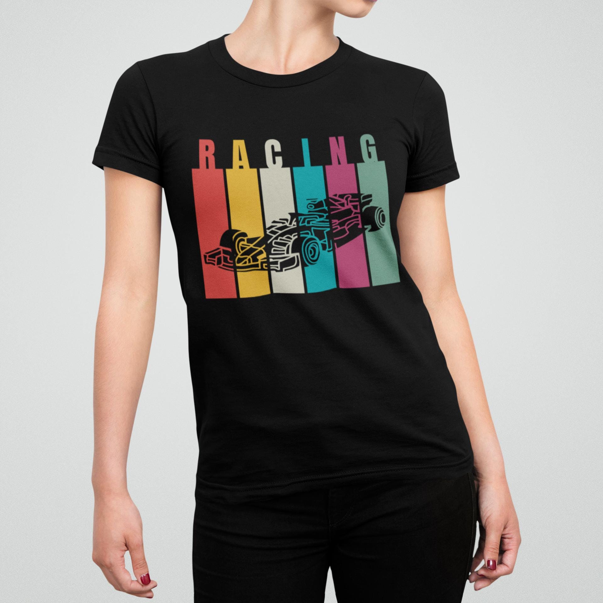 Formula Racing Car T-Shirt: Retro Motorsport Tee