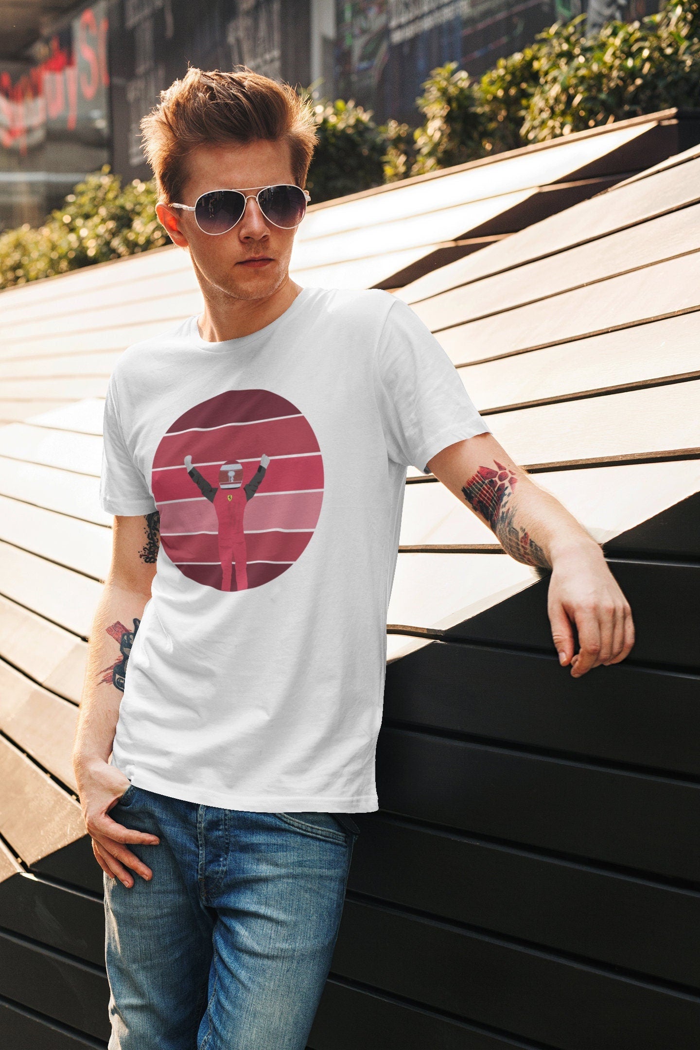 Red Driver Victory Racing Shirt: Formula Fan Gift