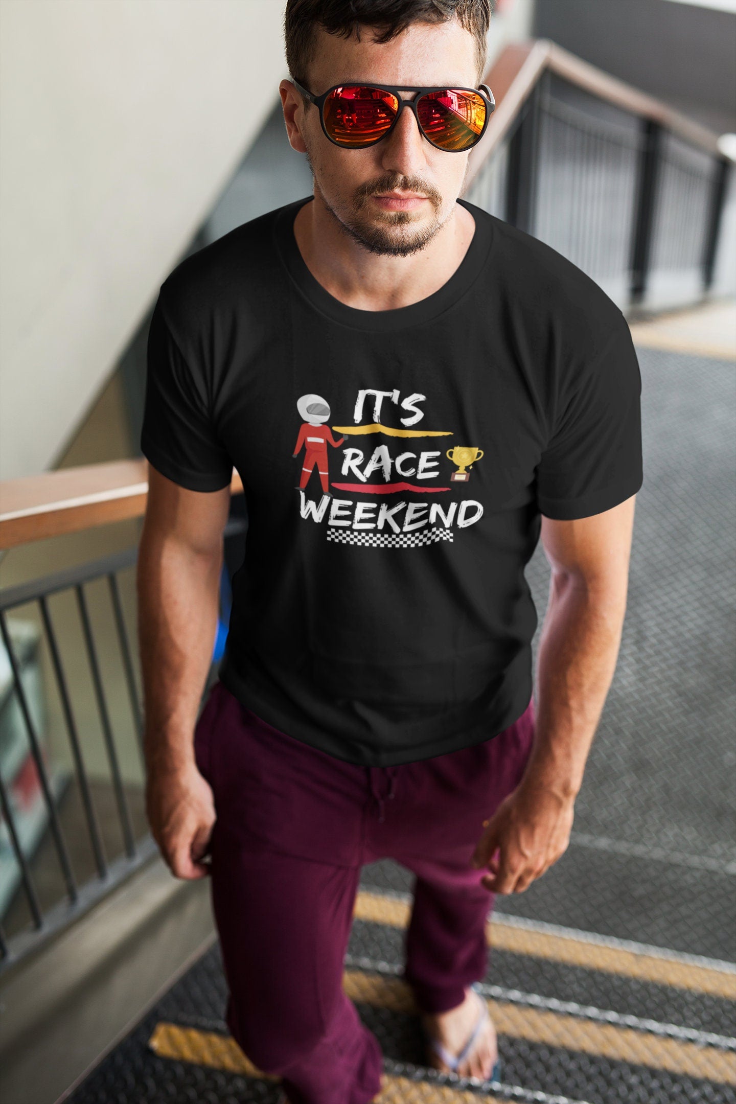 Formula Race Weekend Shirt: Motorsports Fan Tee
