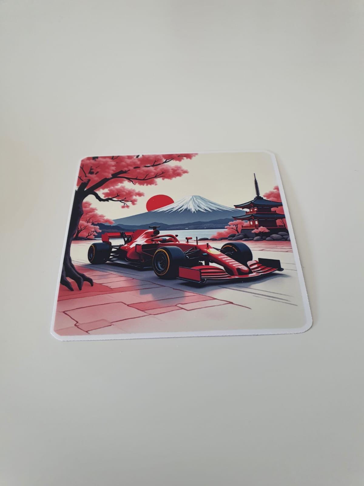 Formula Race Car Sticker: Motorsport Vinyl Decal, Grand Prix Art
