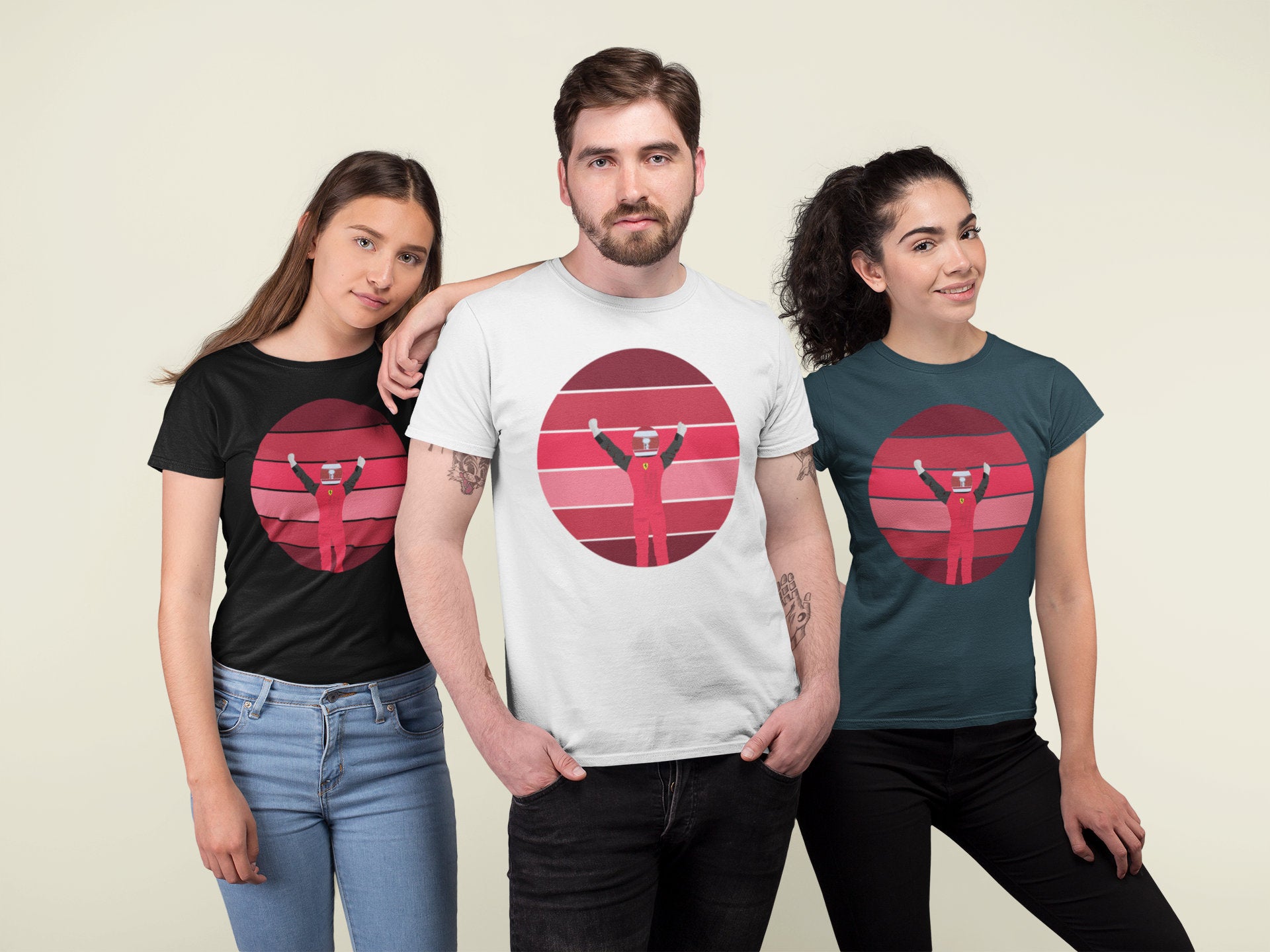 Red Driver Victory Racing Shirt: Formula Fan Gift