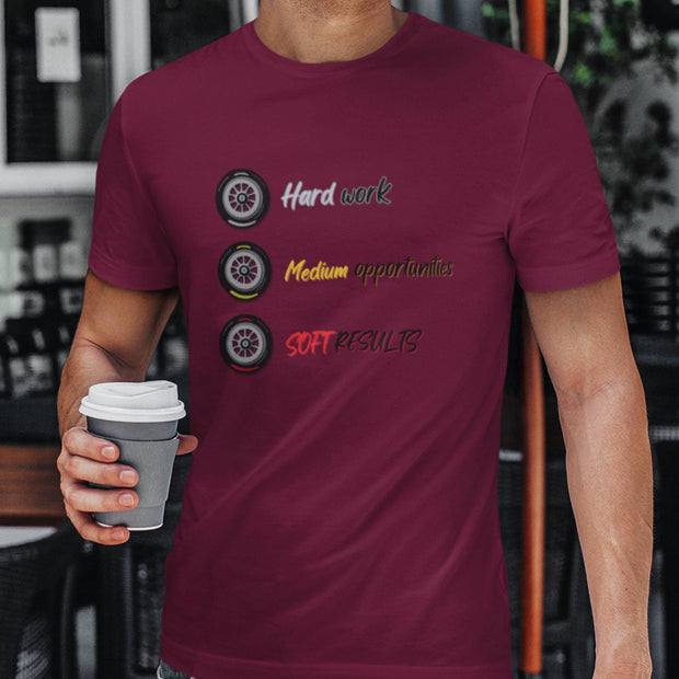 F1 Tyre Racing T-Shirt: Formula One Motorsport Tee