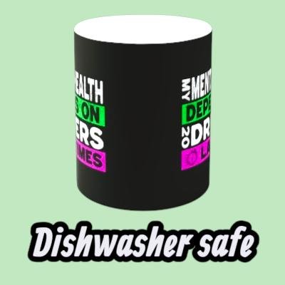 Motorsport Mental Health Mug: Racing Fan Coffee Cup