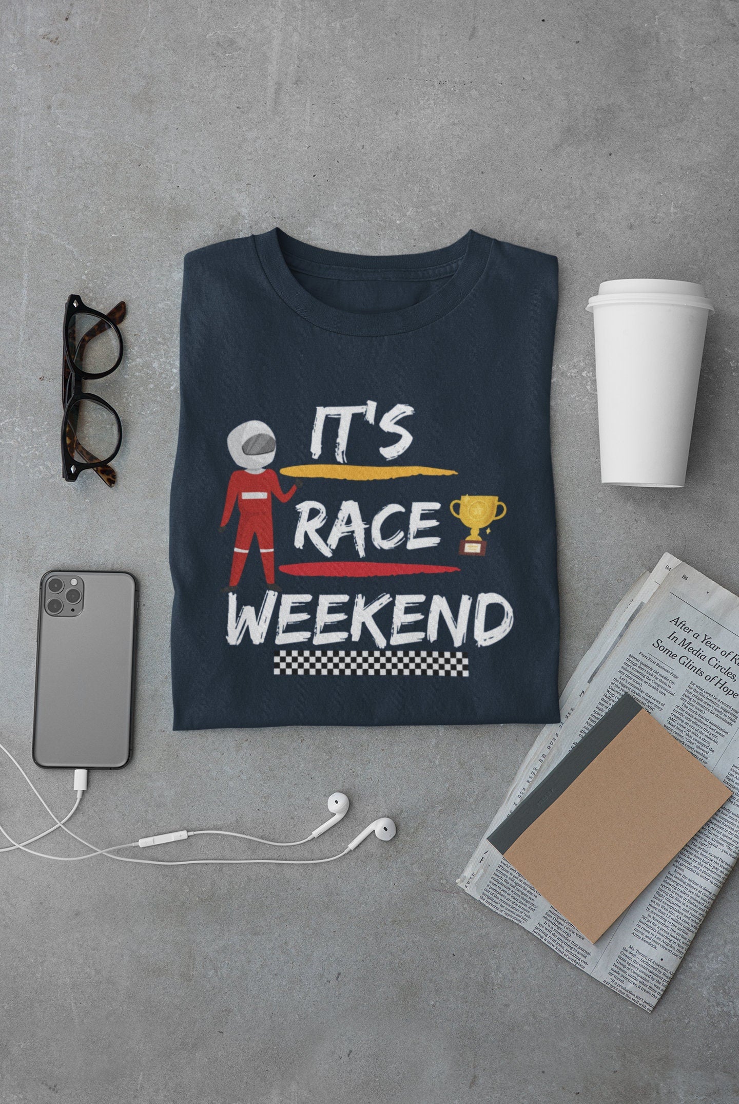 Formula Race Weekend Shirt: Motorsports Fan Tee