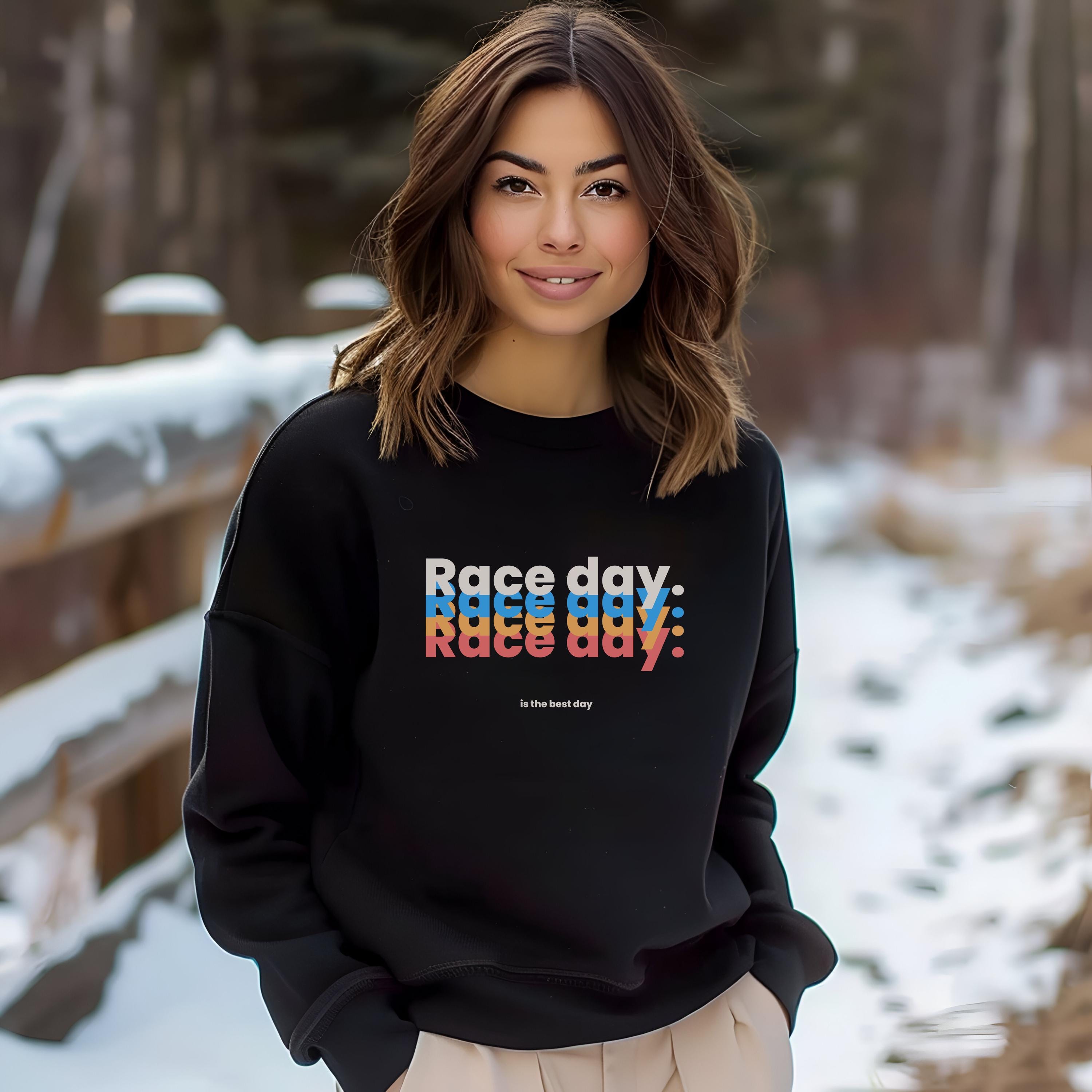 Colorful Race Day Graphic Sweatshirt: Unisex Hoodie for Motorsports Fans - F1LOVER
