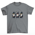 Racing Gnomes Christmas f1 t-shirt| Funny Motorsports Holiday Tee