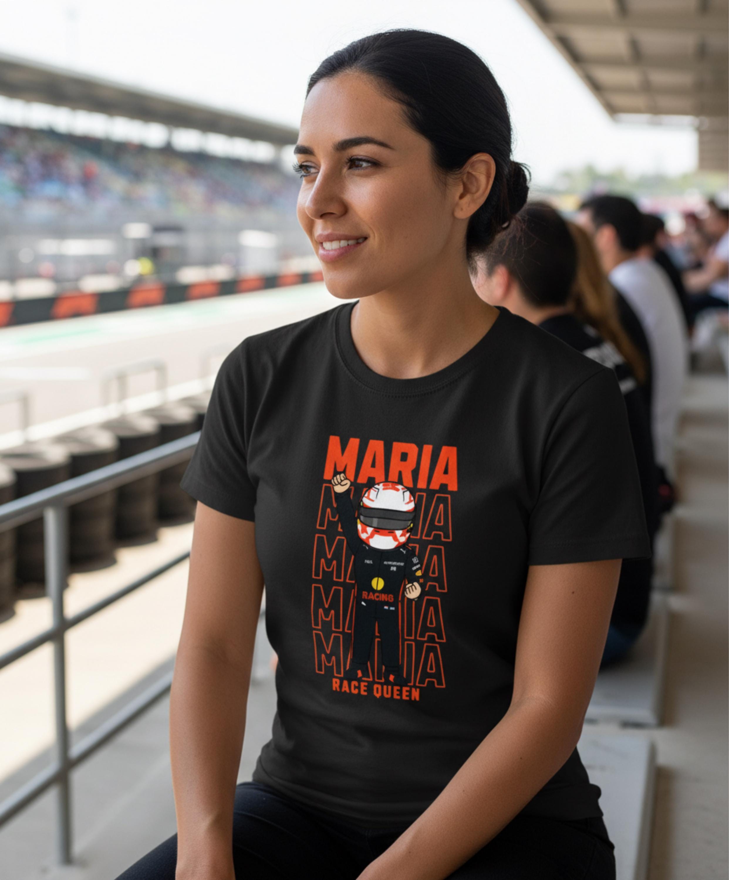 Custom Racing Driver f1 T-Shirt • Personalised Race Suit Cartoon Tee • F1 Fan Gift • Custom Name & Text • Motorsport Lover Shirt