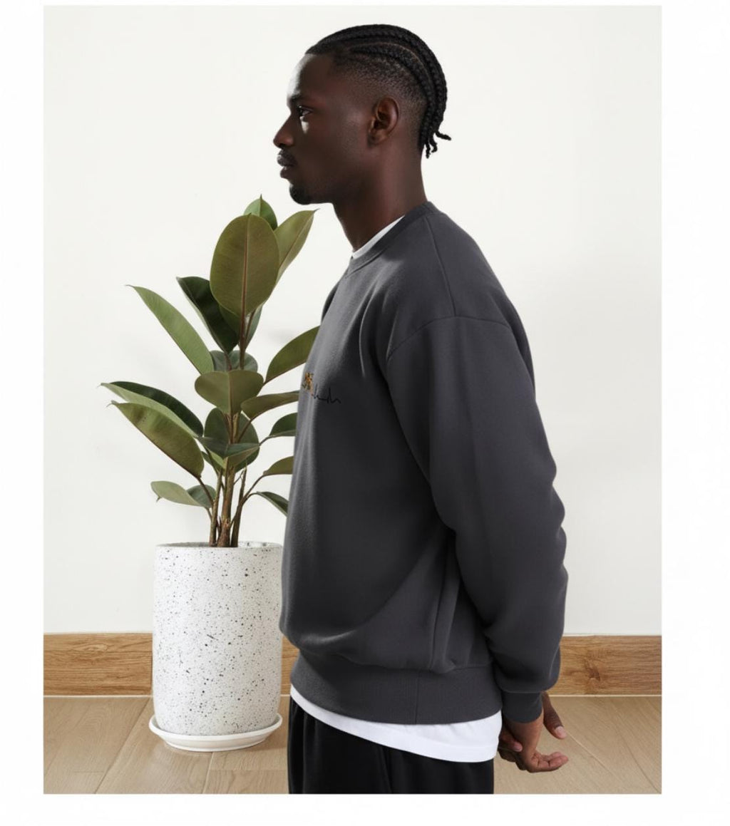 Orange Formula Racing Heartbeat Sweatshirt: Papaya Racing Graphic, Motorsport Fan Apparel